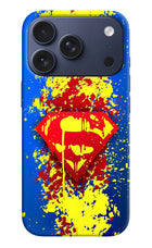Superman logo iPhone 17 Pro Hard Case Back Cover by Casekaro