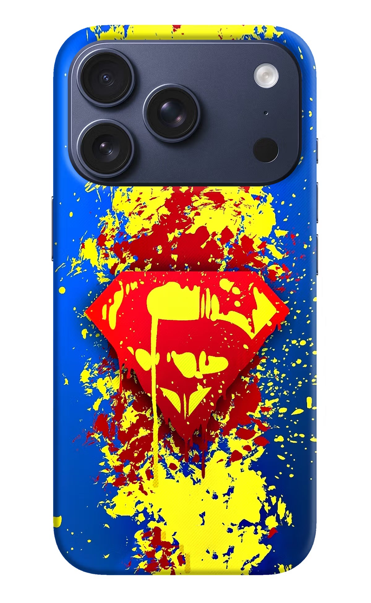 Superman logo iPhone 17 Pro Hard Case Back Cover by Casekaro