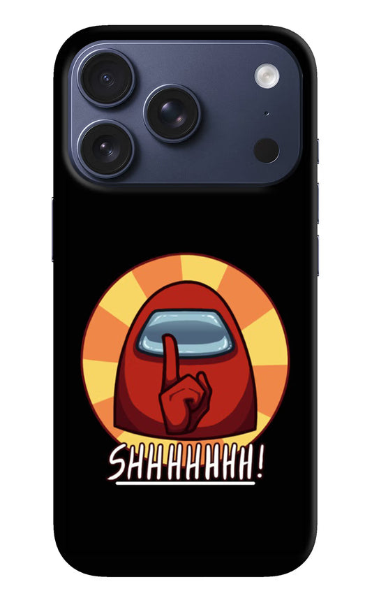 Among Us Shhh! iPhone 17 Pro Hard Case Back Cover by Casekaro