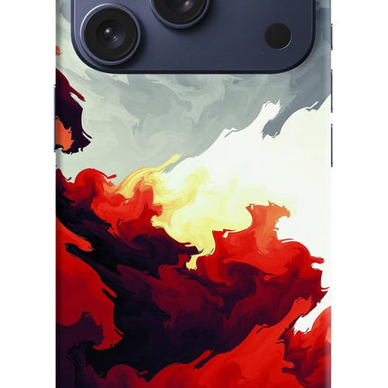 Fire Cloud iPhone 17 Pro Hard Case Back Cover by Casekaro