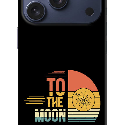To the Moon iPhone 17 Pro Hard Case Back Cover by Casekaro
