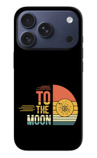 To the Moon iPhone 17 Pro Hard Case Back Cover by Casekaro