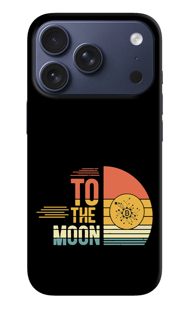 To the Moon iPhone 17 Pro Hard Case Back Cover by Casekaro
