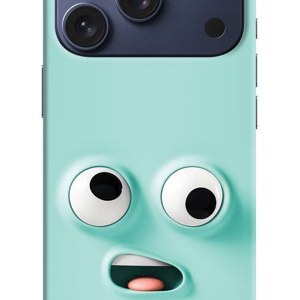 Funny Cartoon iPhone 17 Pro Hard Case Back Cover by Casekaro