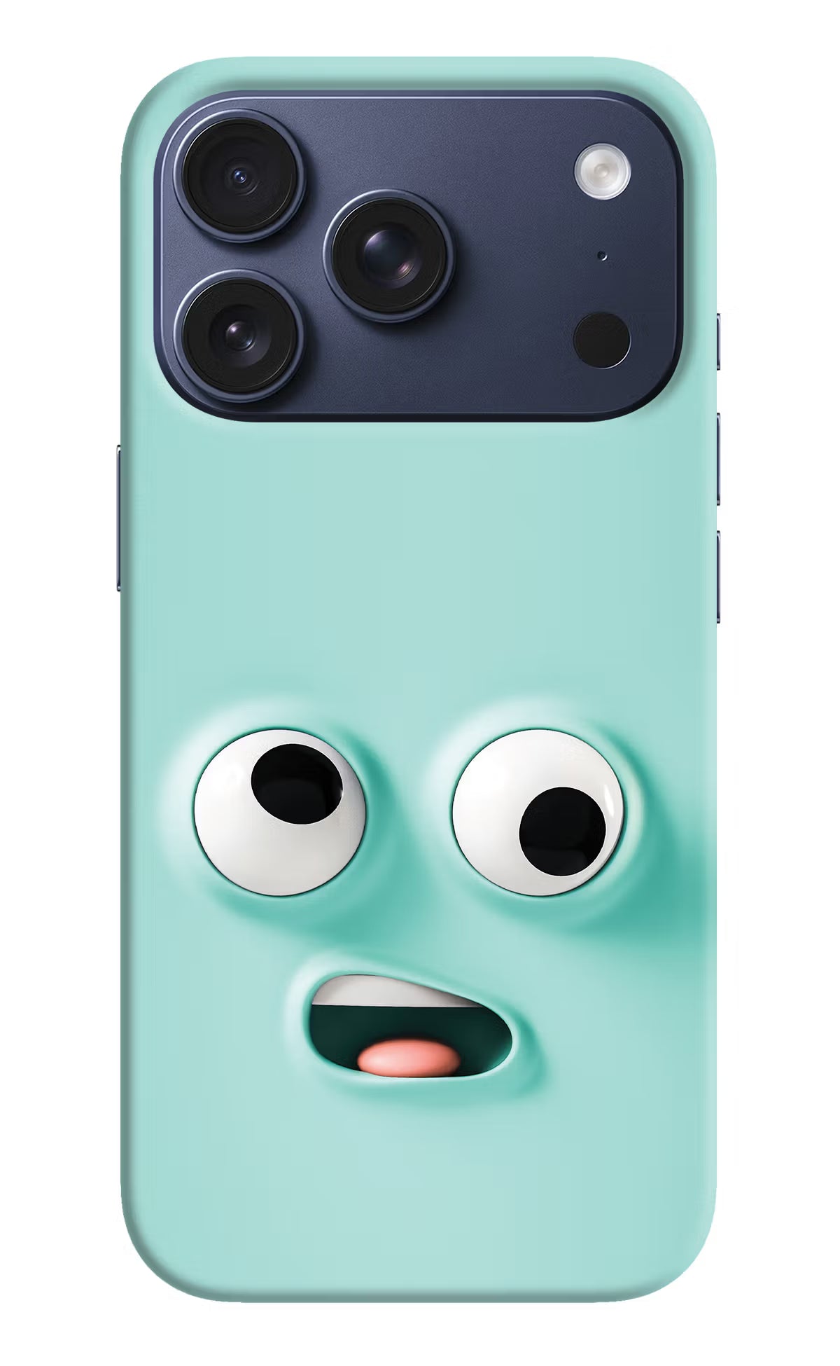 Funny Cartoon iPhone 17 Pro Hard Case Back Cover by Casekaro