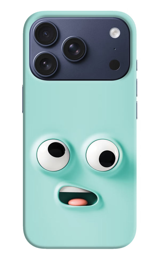 Funny Cartoon iPhone 17 Pro Hard Case Back Cover by Casekaro