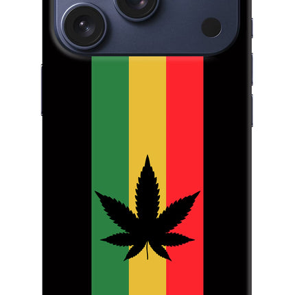 Weed Flag iPhone 17 Pro Hard Case Back Cover by Casekaro
