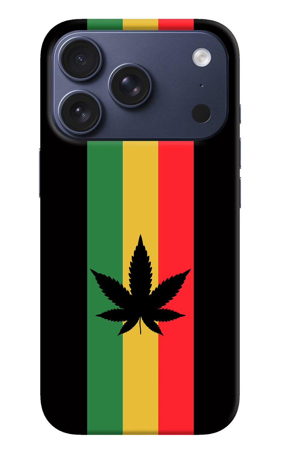 Weed Flag iPhone 17 Pro Back Cover, Hard case