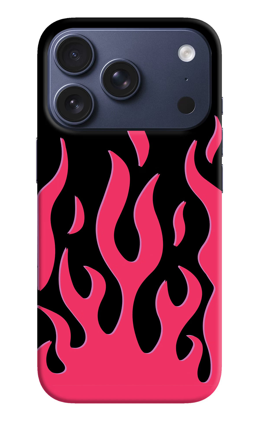 Fire Flames iPhone 17 Pro Back Cover, Hard case