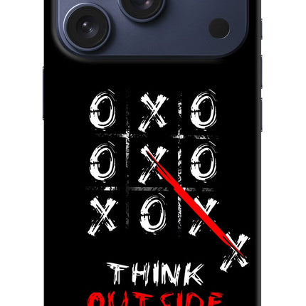 Think out of the BOX iPhone 17 Pro Hard Case Back Cover by Casekaro