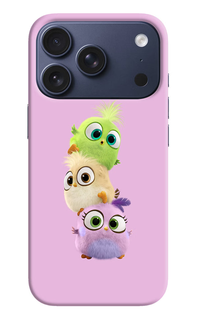 Cute Little Birds iPhone 17 Pro Hard Case Back Cover by Casekaro
