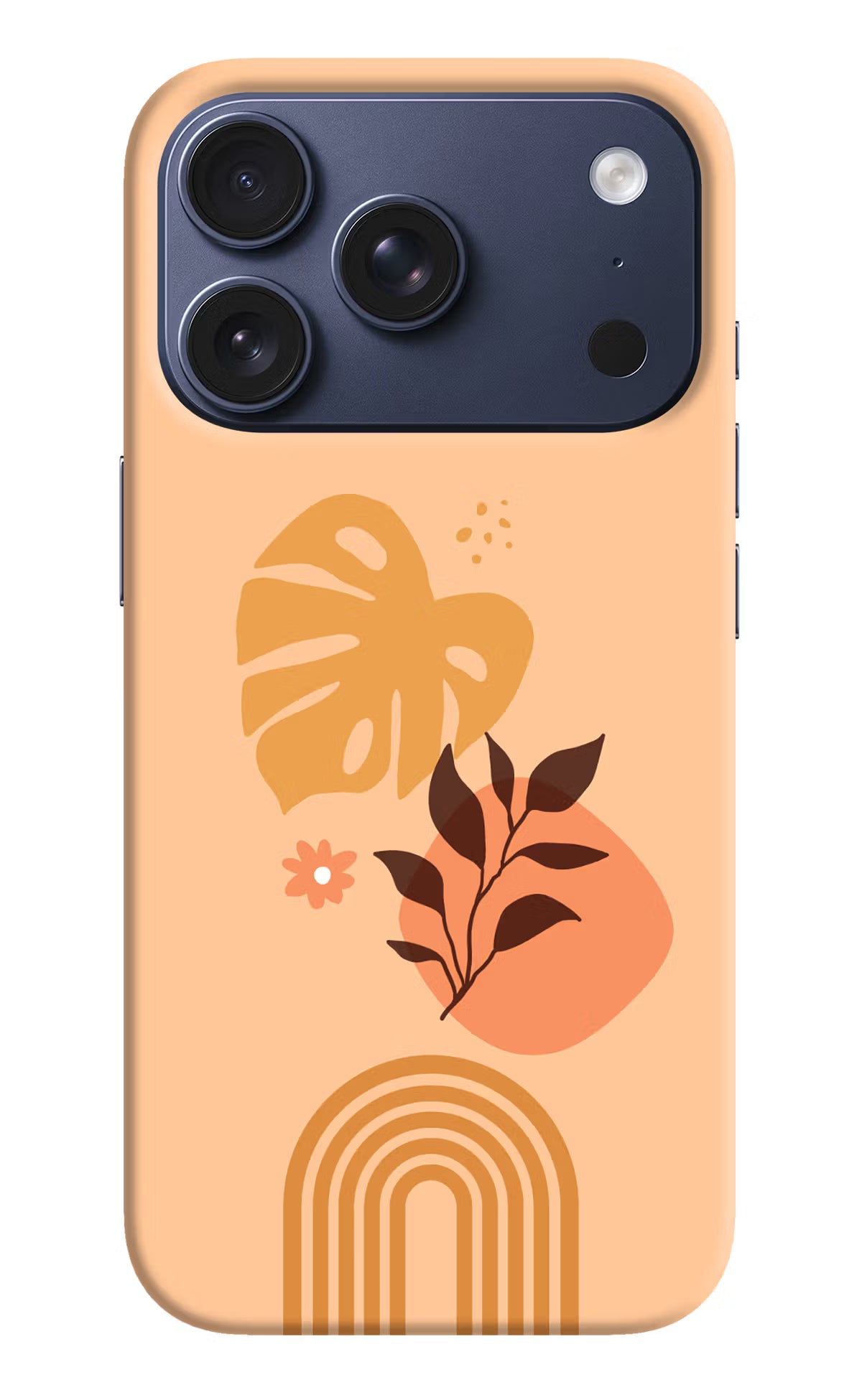 Bohemian Art iPhone 17 Pro Hard Case Back Cover by Casekaro