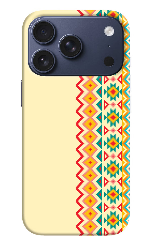 Ethnic Seamless iPhone 17 Pro Hard Case Back Cover by Casekaro