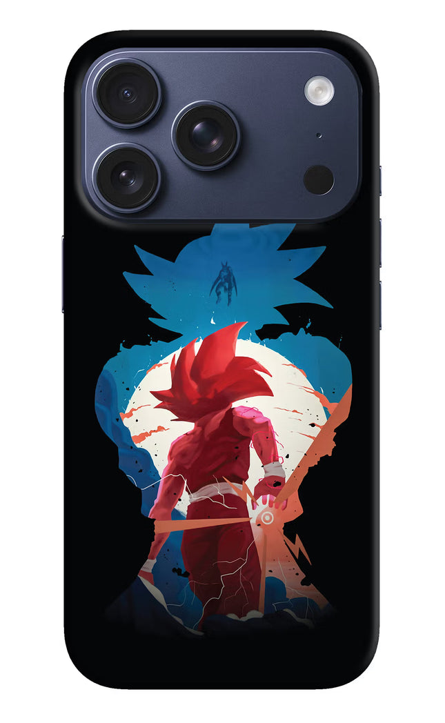Goku iPhone 17 Pro Hard Case Back Cover by Casekaro