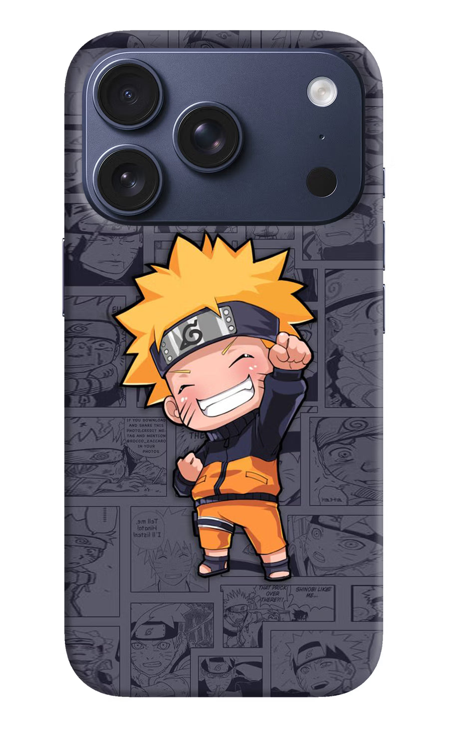 Chota Naruto iPhone 17 Pro Back Cover, Hard case