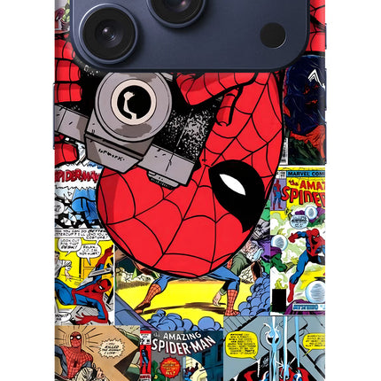 Spider Man iPhone 17 Pro Hard Case Back Cover by Casekaro