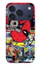 Spider Man iPhone 17 Pro Hard Case Back Cover by Casekaro