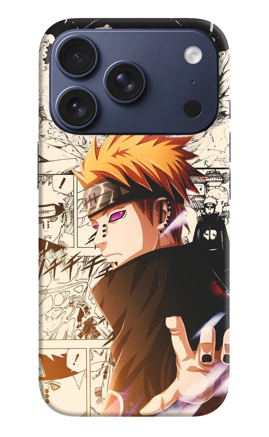 Pain Anime iPhone 17 Pro Back Cover, Hard case