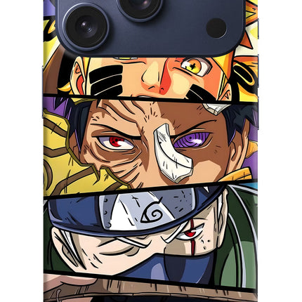Naruto Character iPhone 17 Pro Hard Case Back Cover by Casekaro