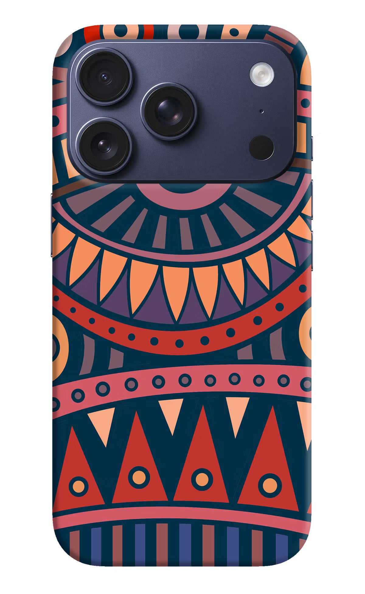 African Culture Design iPhone 17 Pro Hard Case Back Cover by Casekaro