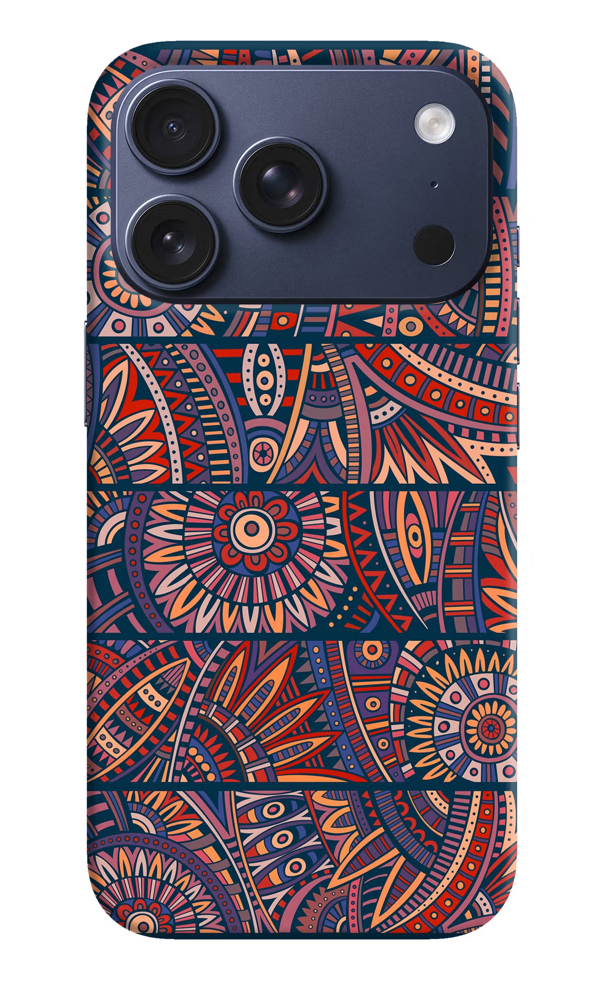 African Culture Design iPhone 17 Pro Hard Case Back Cover by Casekaro