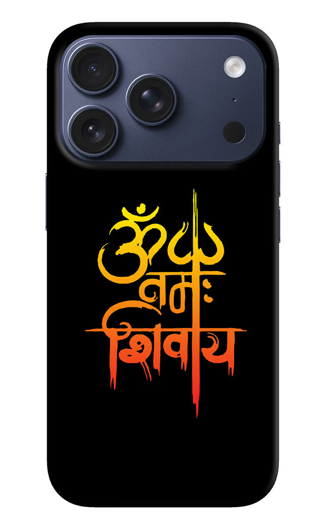 Om Namah Shivay iPhone 17 Pro Hard Case Back Cover by Casekaro