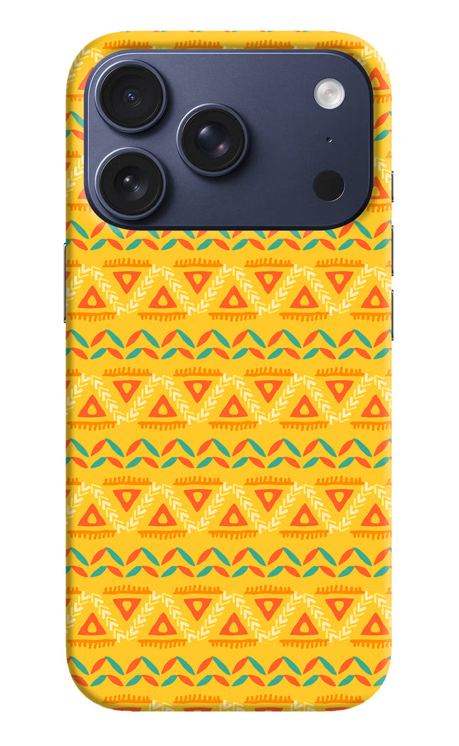Tribal Pattern iPhone 17 Pro Hard Case Back Cover by Casekaro