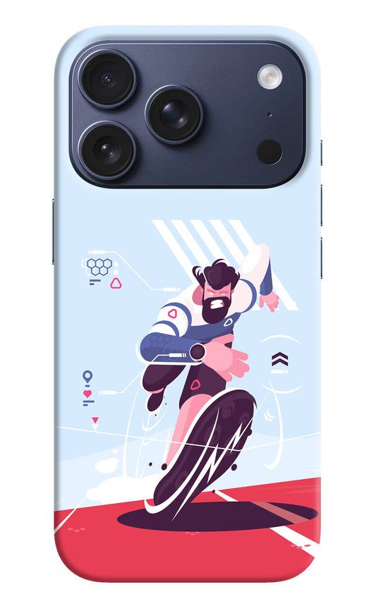 Run Pro iPhone 17 Pro Hard Case Back Cover by Casekaro