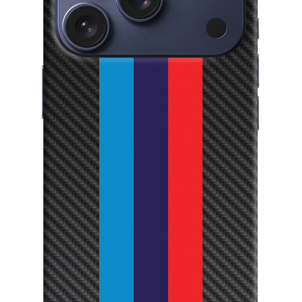BMW Stripes Pattern iPhone 17 Pro Hard Case Back Cover by Casekaro