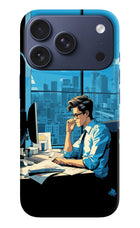 Focused Hustler (AI Generated) iPhone 17 Pro Hard Case Back Cover by Casekaro