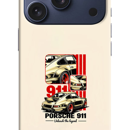 Classic Porsche 911 iPhone 17 Pro Hard Case Back Cover by Casekaro