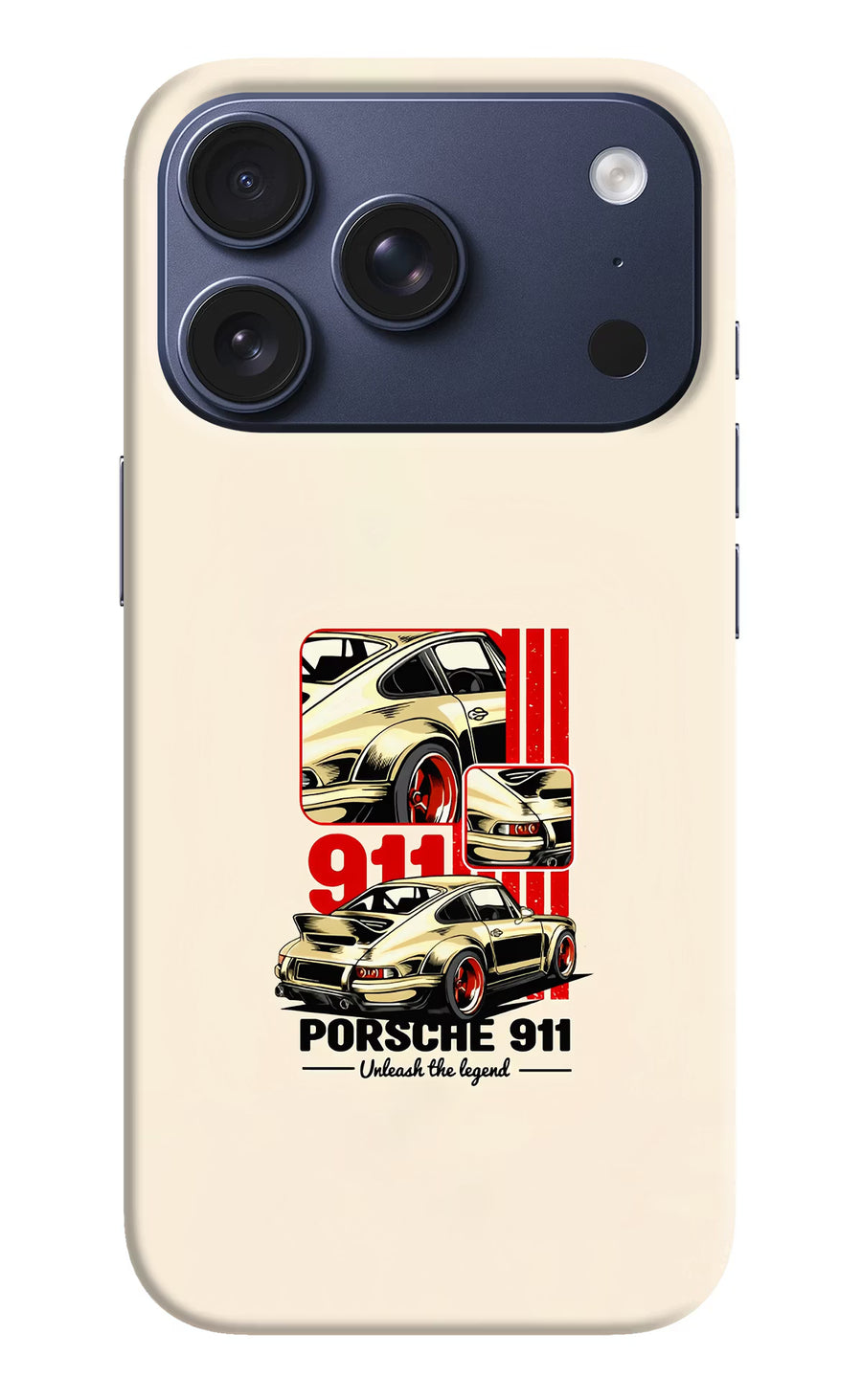 Classic Porsche 911 iPhone 17 Pro Back Cover, Hard case
