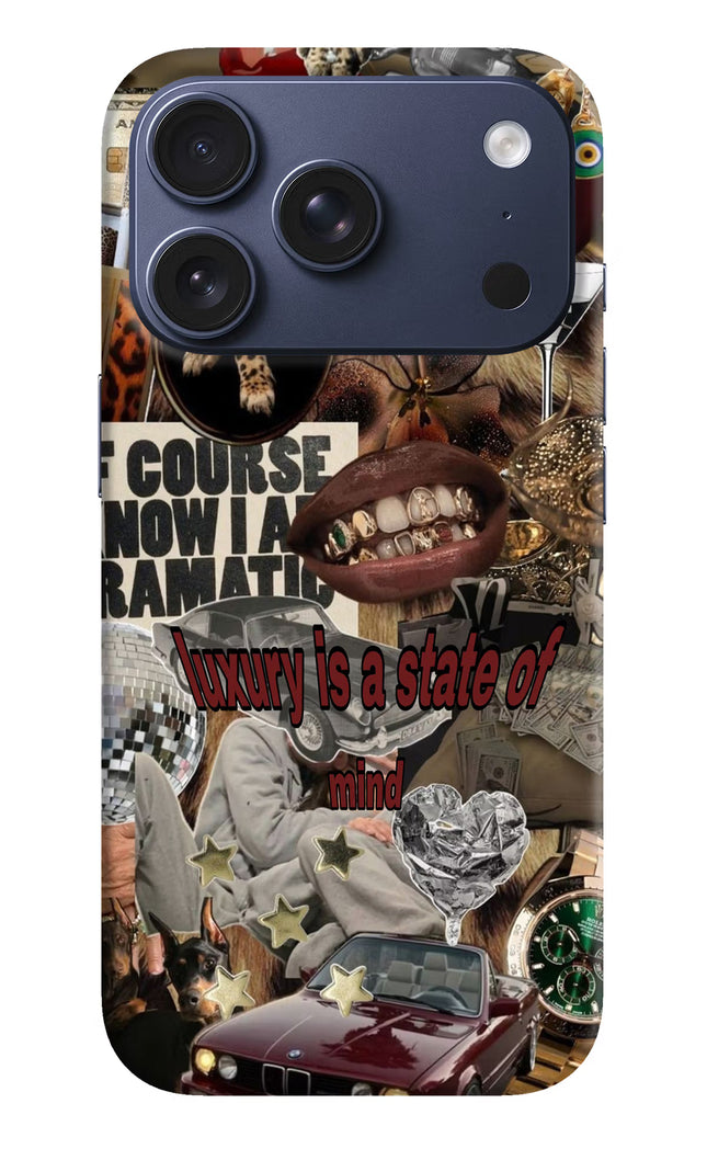 Luxury iPhone 17 Pro Hard Case Back Cover by Casekaro