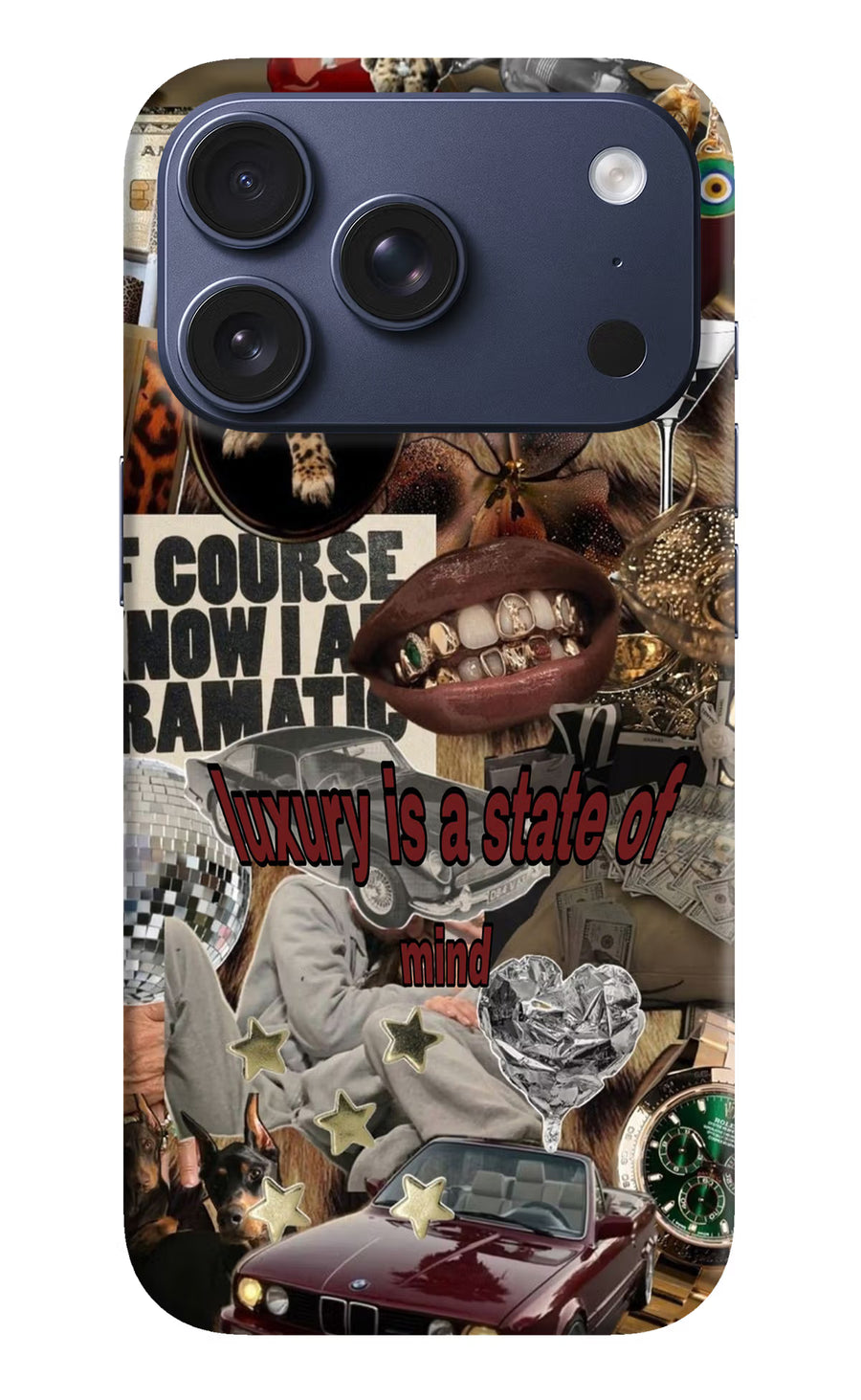 Luxury iPhone 17 Pro Back Cover, Hard case