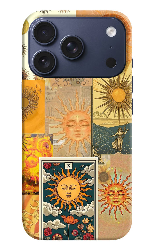 Sun iPhone 17 Pro Hard Case Back Cover by Casekaro