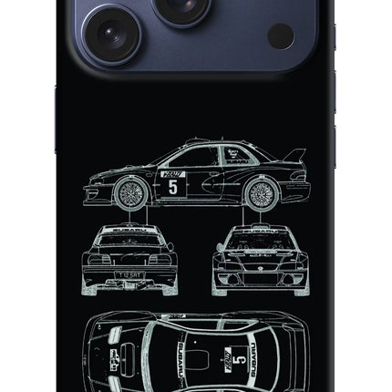 WRC'99 iPhone 17 Pro Hard Case Back Cover by Casekaro