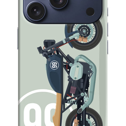 Classic Cafe Racer 99 iPhone 17 Pro Hard Case Back Cover by Casekaro