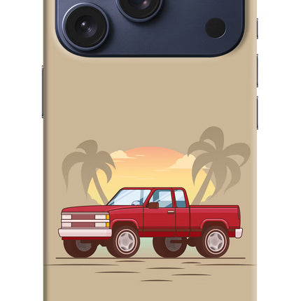 Desert Classic Drive iPhone 17 Pro Hard Case Back Cover by Casekaro
