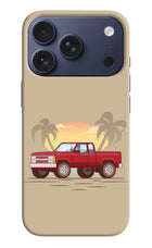 Desert Classic Drive iPhone 17 Pro Hard Case Back Cover by Casekaro
