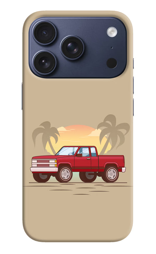 Desert Classic Drive iPhone 17 Pro Hard Case Back Cover by Casekaro