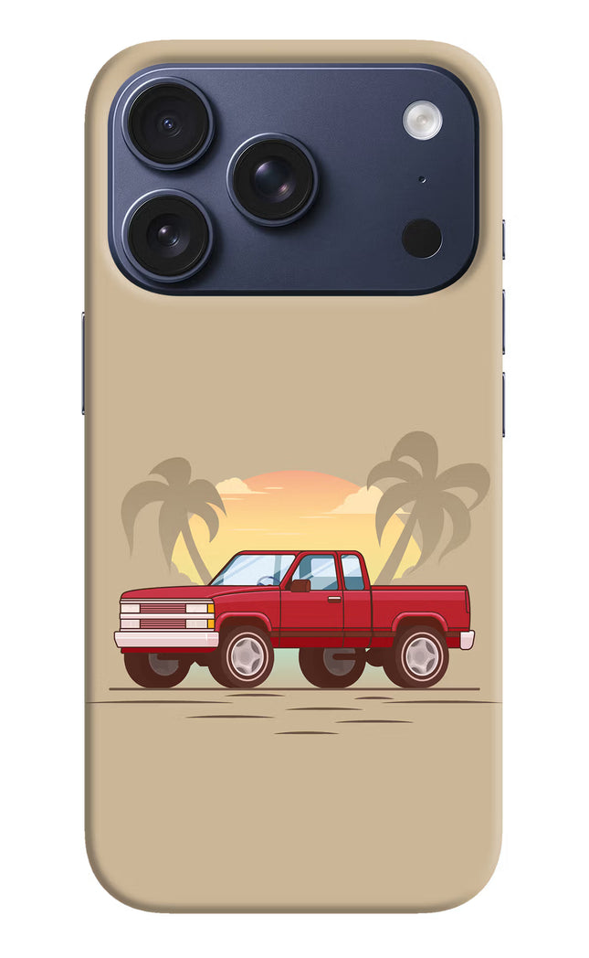 Desert Classic Drive iPhone 17 Pro Hard Case Back Cover by Casekaro