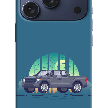 Retro Garage Vibe iPhone 17 Pro Hard Case Back Cover by Casekaro