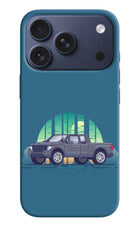 Retro Garage Vibe iPhone 17 Pro Hard Case Back Cover by Casekaro