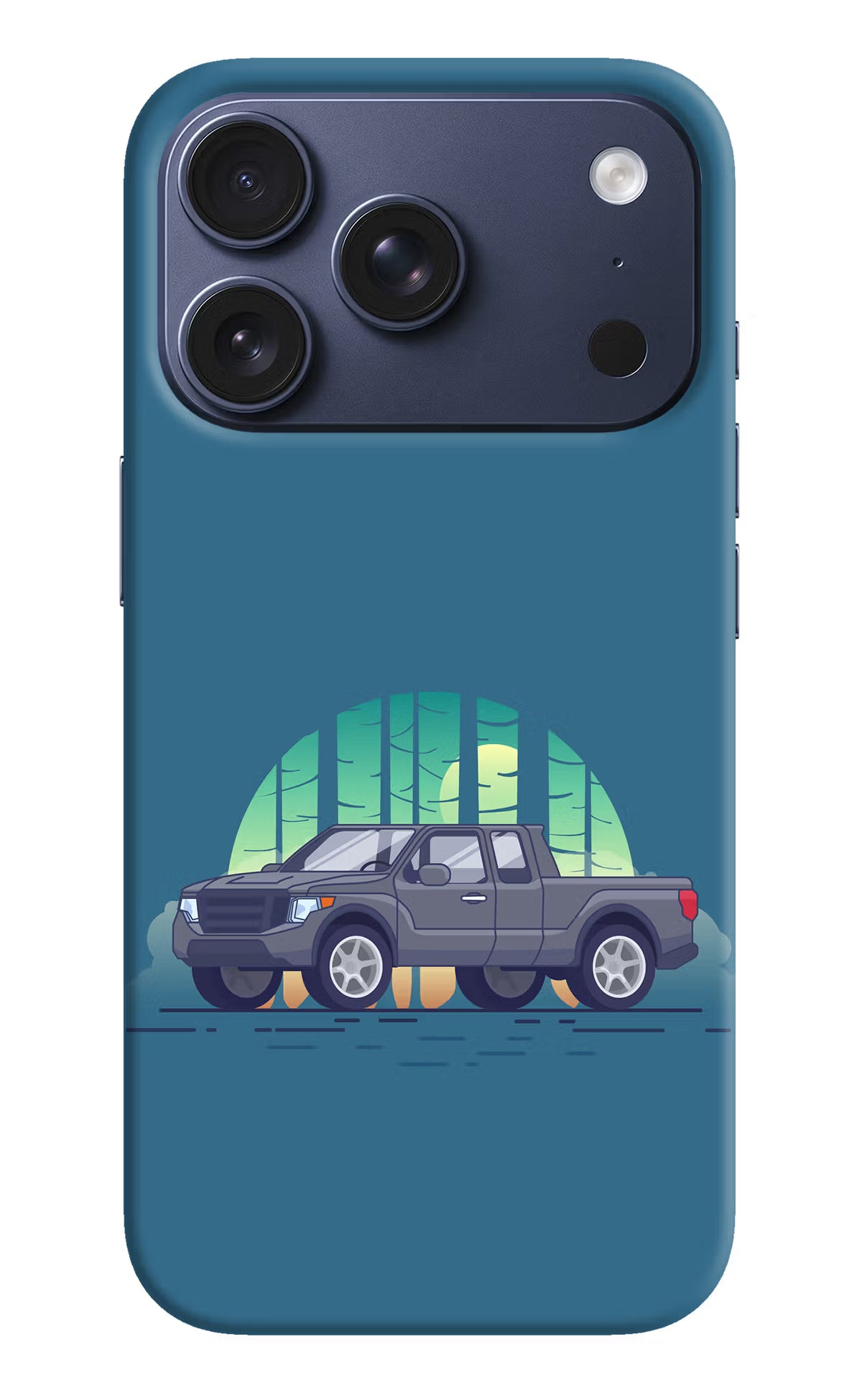 Retro Garage Vibe iPhone 17 Pro Hard Case Back Cover by Casekaro