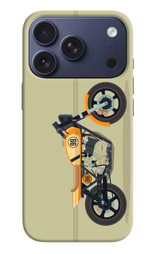 Vertical Speedster iPhone 17 Pro Hard Case Back Cover by Casekaro