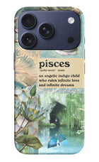 Pisces Zodiac iPhone 17 Pro Hard Case Back Cover by Casekaro