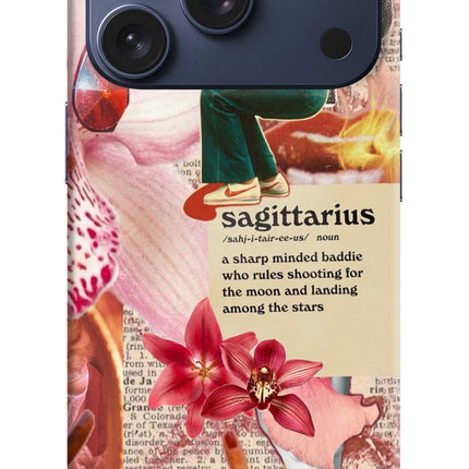 Sagittarius Zodiac iPhone 17 Pro Hard Case Back Cover by Casekaro