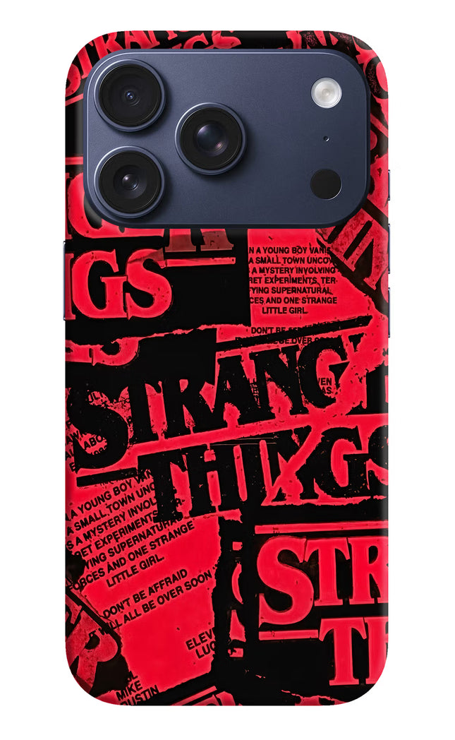 Ordinary Things iPhone 17 Pro Hard Case Back Cover by Casekaro
