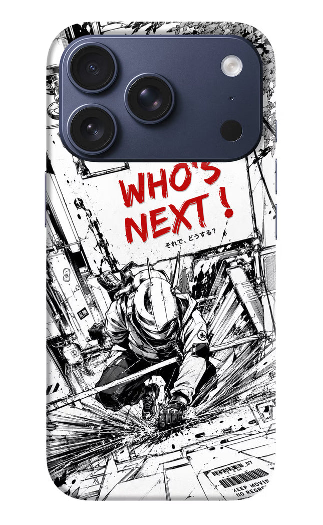 Who's Next iPhone 17 Pro Hard Case Back Cover by Casekaro