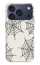 Spider Web iPhone 17 Pro Hard Case Back Cover by Casekaro